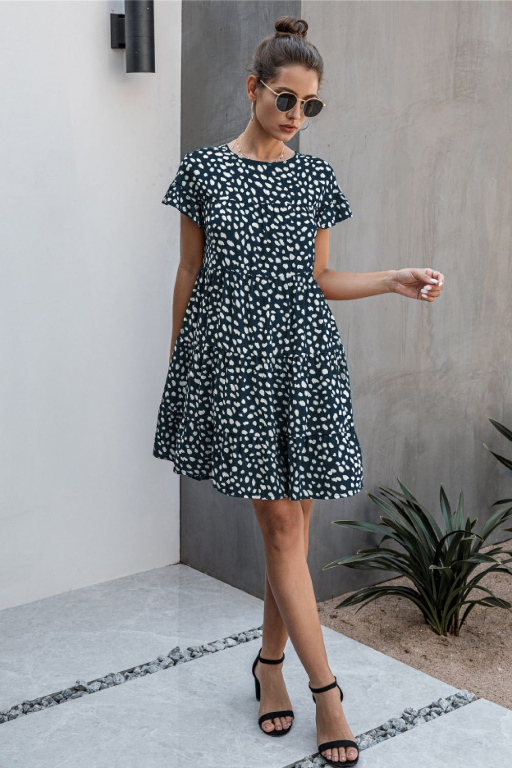 Show Your Personality Polka Dot Dress