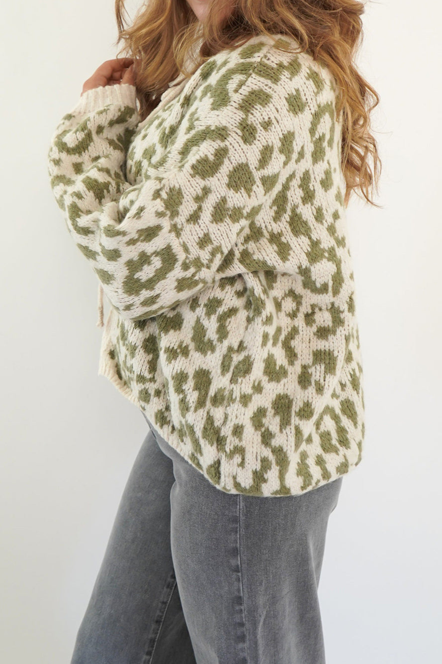 Colorblock Stripe Embroidered Cardigan for Stylish Comfort