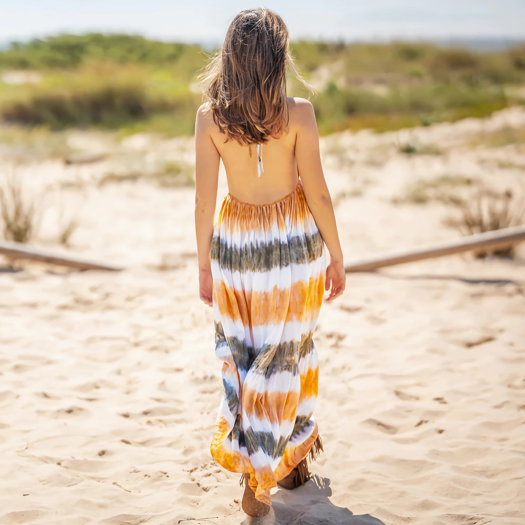 Summer Exquisite Tie-dye Dress - Fashionpara