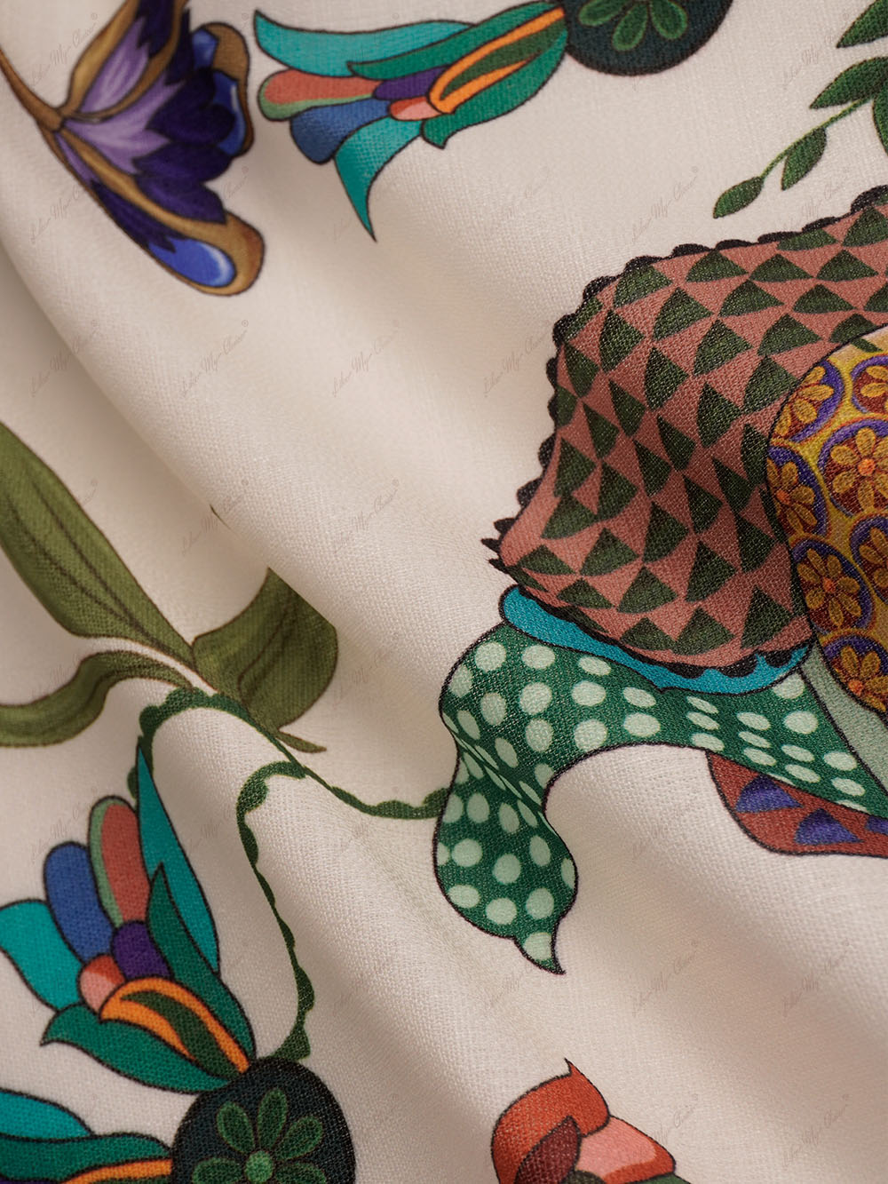 Unique Print Color Match Balloon Sleeve Shirt Mini Dress - Fashionpara