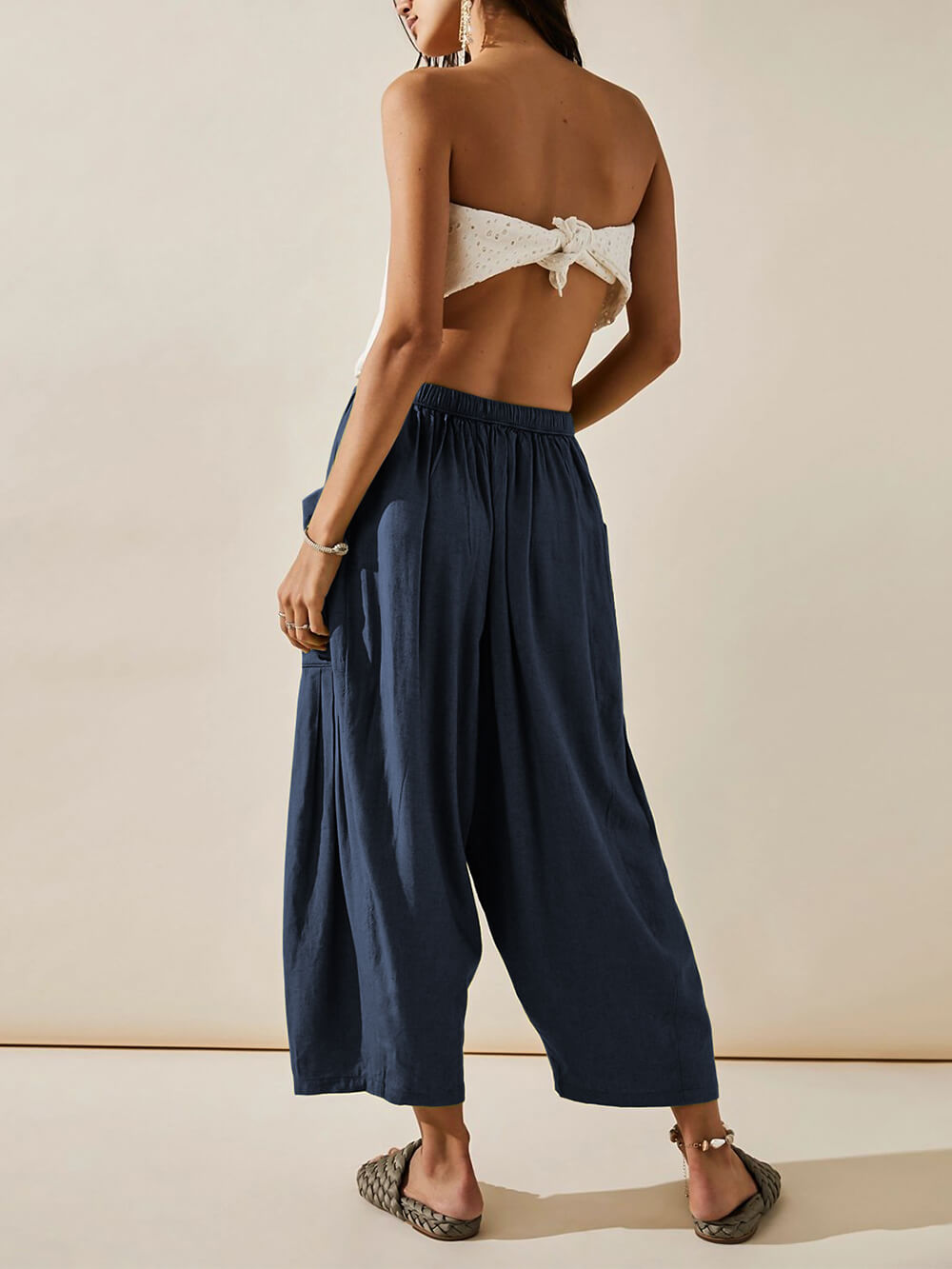 Comfortable Wide-Leg Yoga Pants - Fashionpara