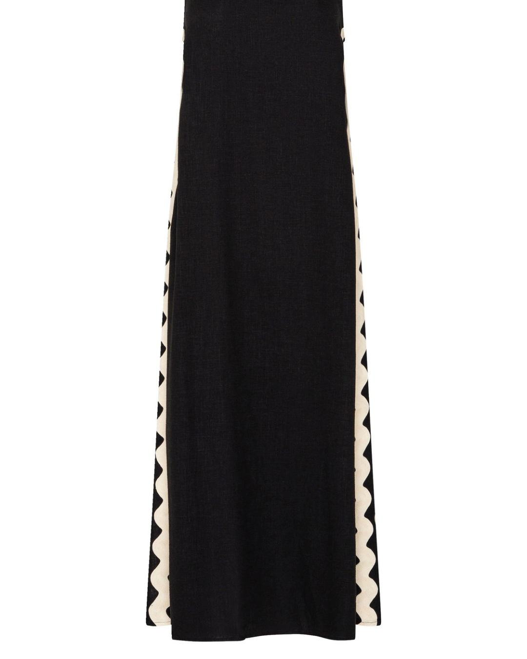 Washed Black Maxi Dress - Fashionpara