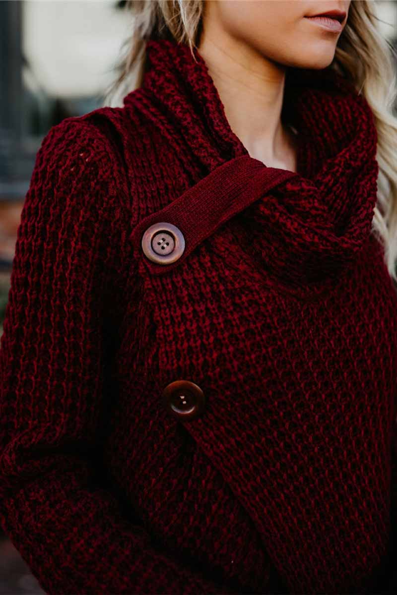 Florcoo Irregular Winter Shawl Coat(6 Colors)