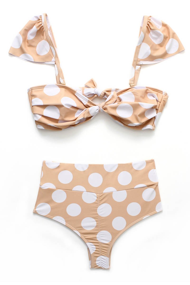Florcoo Polka Dot Bikini Swimwear