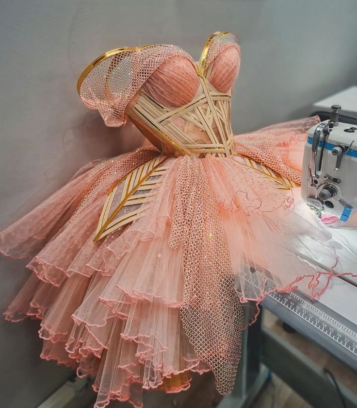 Off The Shoulder Pink Birthday Ball Gown Short Homecoming Dress - Fashionpara