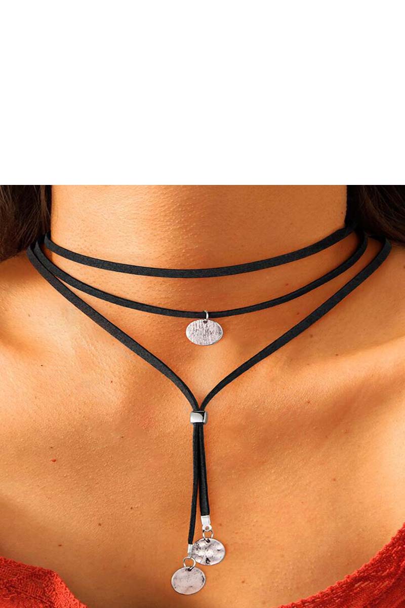 Simple Fashion Pendant Necklace - Fashionpara