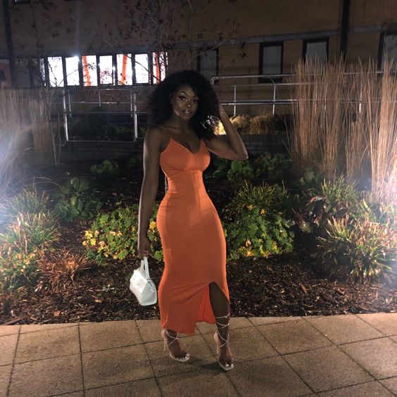 Charming Prom Dress,Orange Prom Dress -1 - Fashionpara