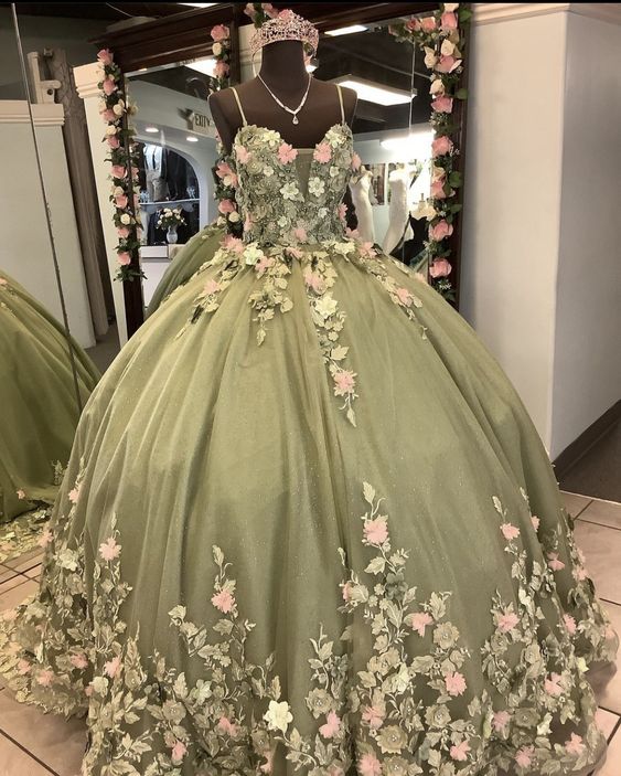 A-Line ball gown Prom Dress - Fashionpara