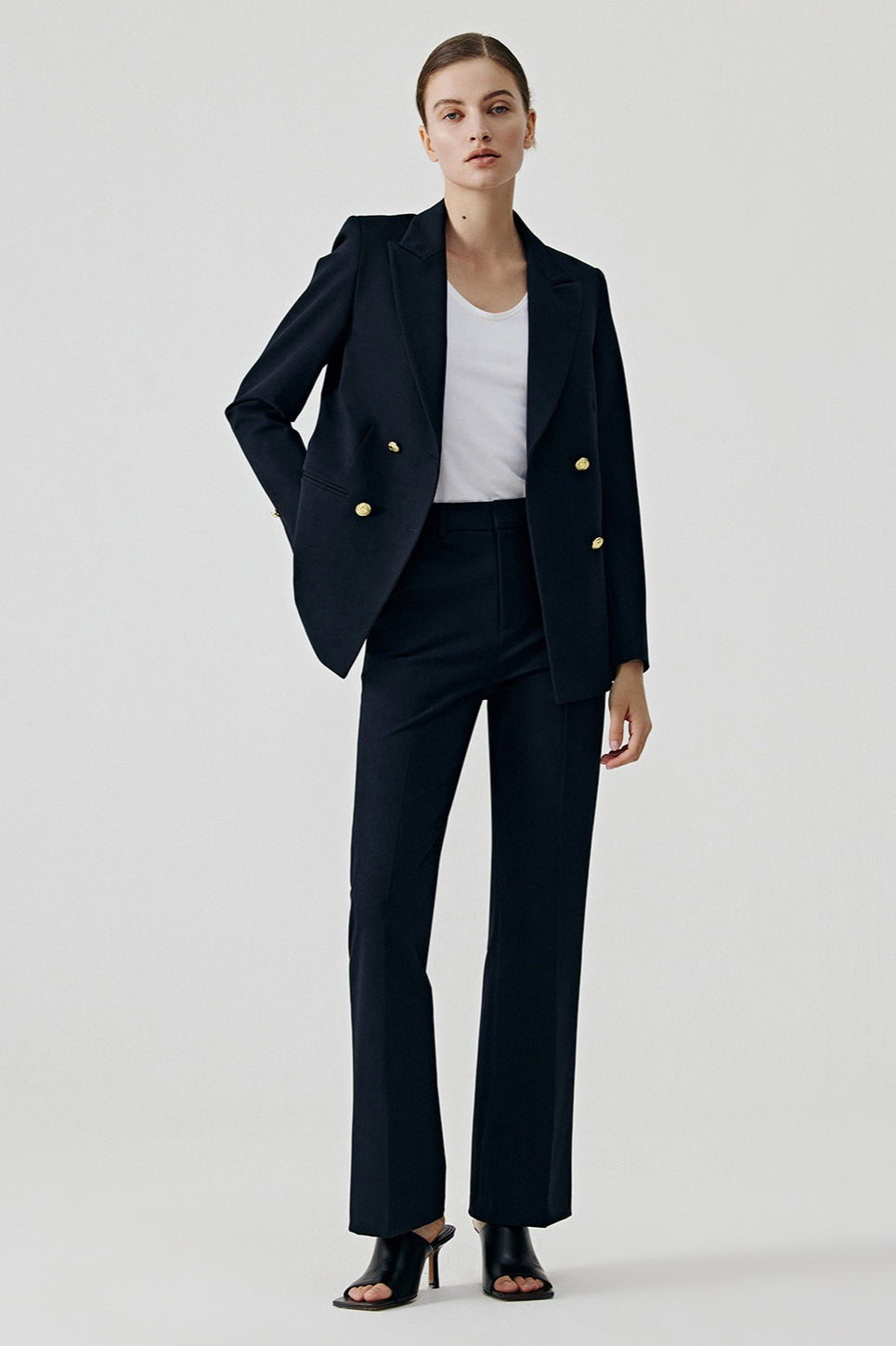 Black Office Career Blazer 2