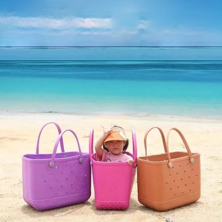 Colorful Hole Beach Bag