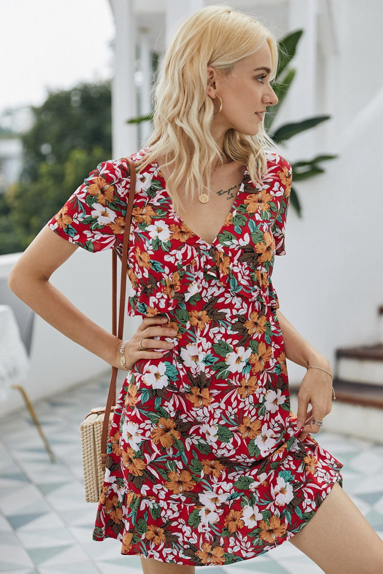 Floral Printed Dress