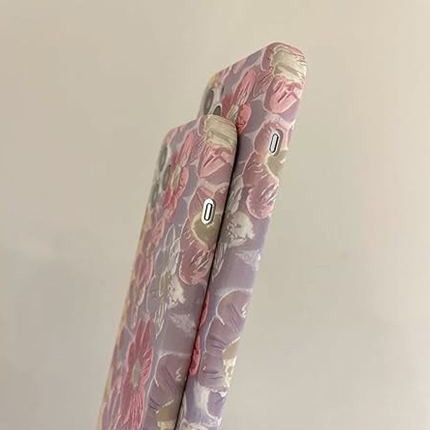 Personality Floral Printed Drop-Proof Apple Phone Liquid Silicone Cover Cases