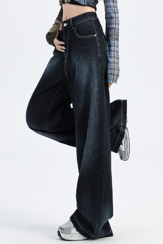 Relaxed Fit Floor Length Jeans