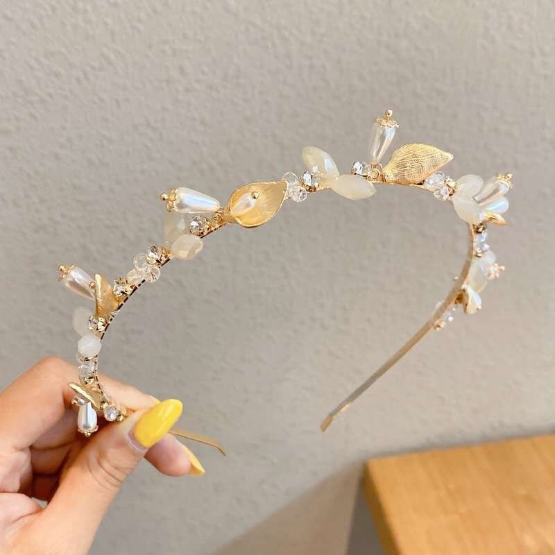 Vintage Diamond Crystal Baroque Headband