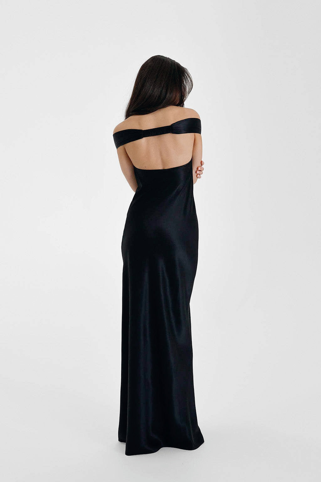 Satin Mermaid Party Dress - Fashionpara