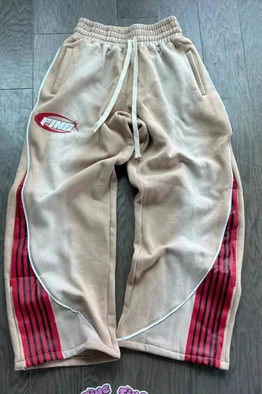 Harajuku Mysterious Letter Patch Pant