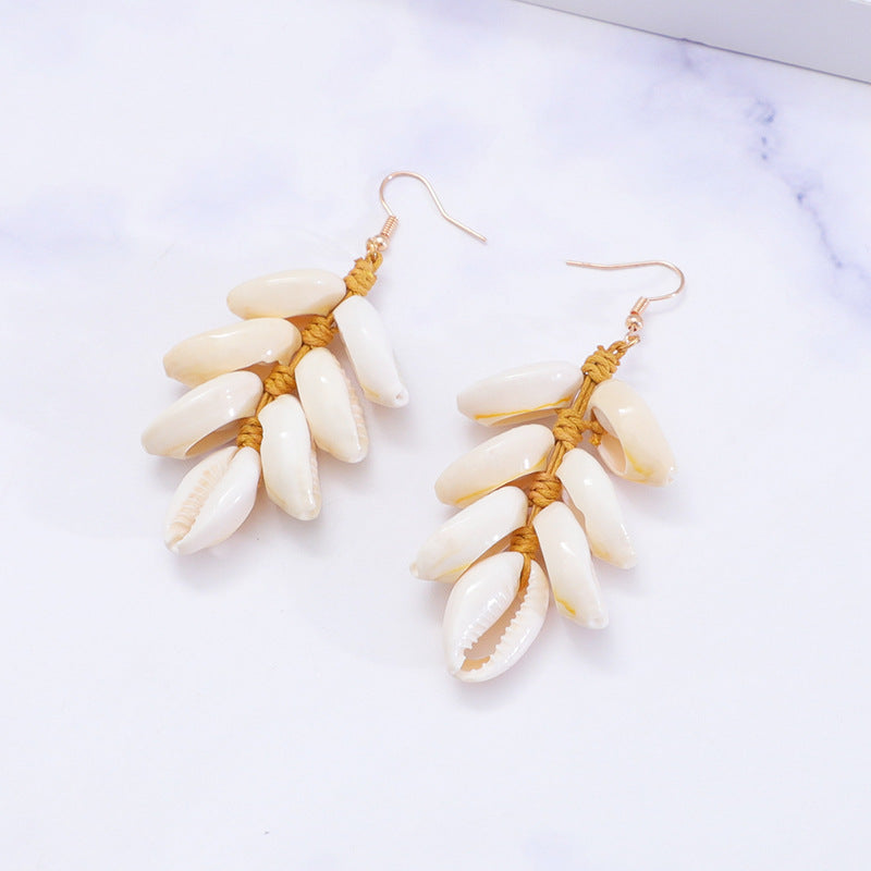 Shell Tassel Earrings