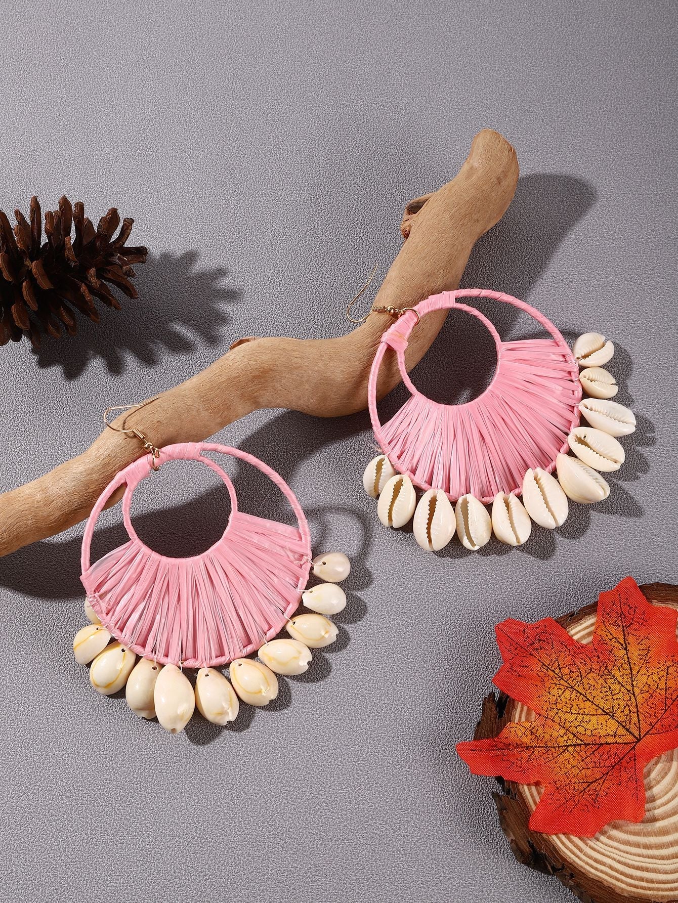 Shell Scallop Earrings