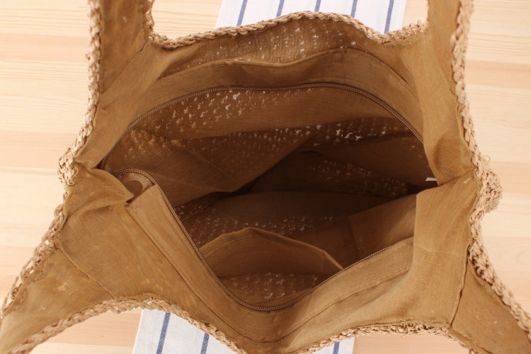 Woven Beach Shoulder Bag