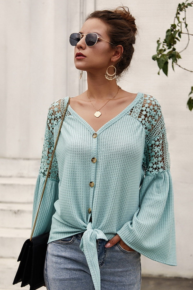 RadyRin Long Sleeve Classic Color Sweater for Effortless Style