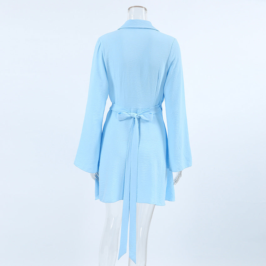 Karenina Dress - Blue