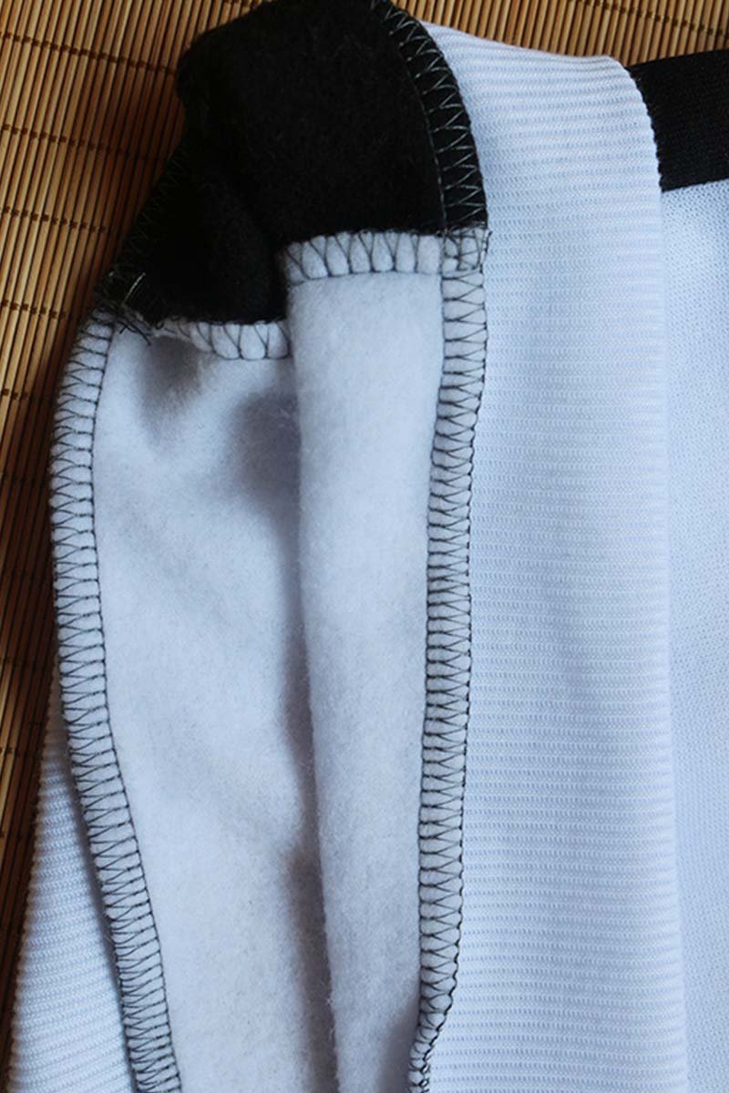 Florcoo O Neck Stitching Tops - Fashionpara