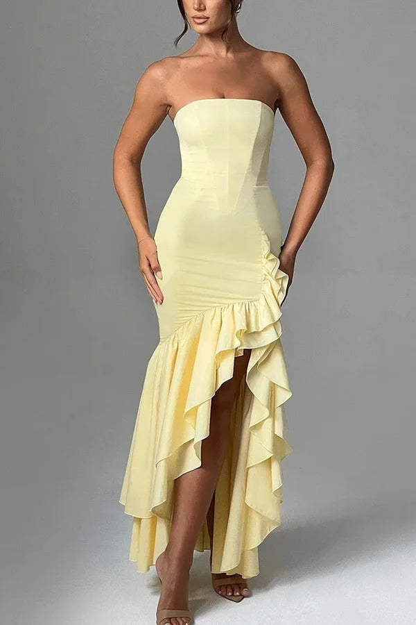 Lindsay Off Shoulder Maxi Dress - View 4
