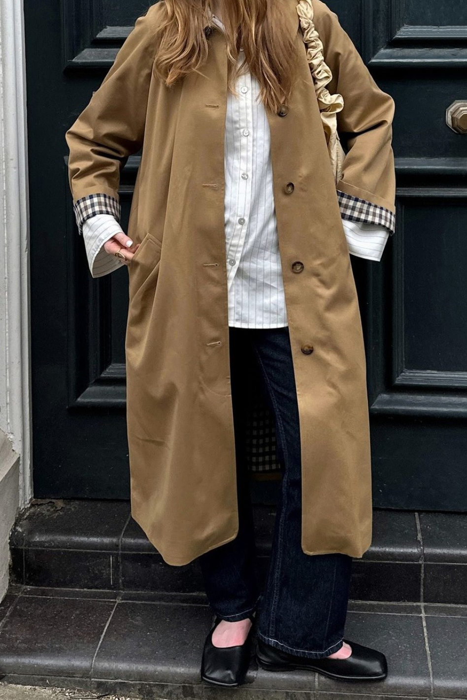 Polo Collar Single Breasted Elegant Overcoat - Fashionpara