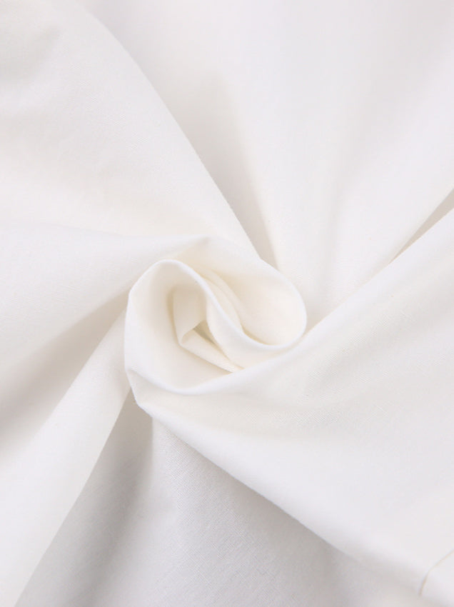 Structured Square Shoulder Panelled Blouse