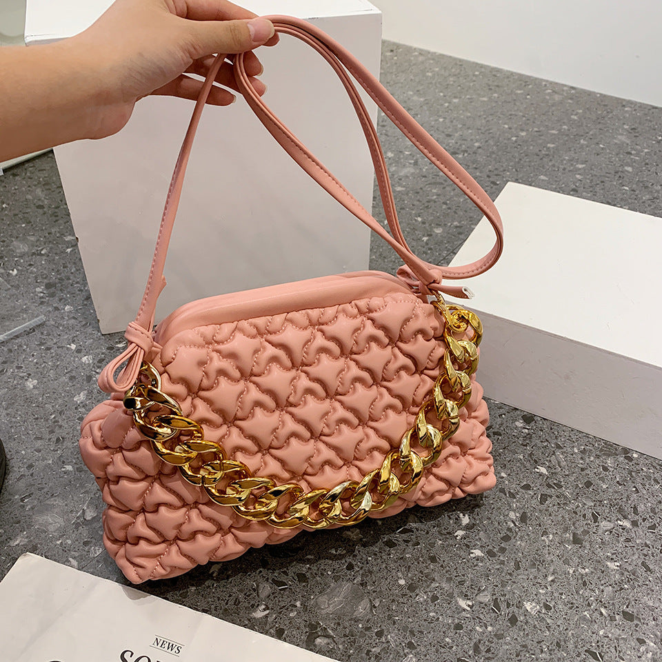 One-shoulder Chain Crossbody Bag