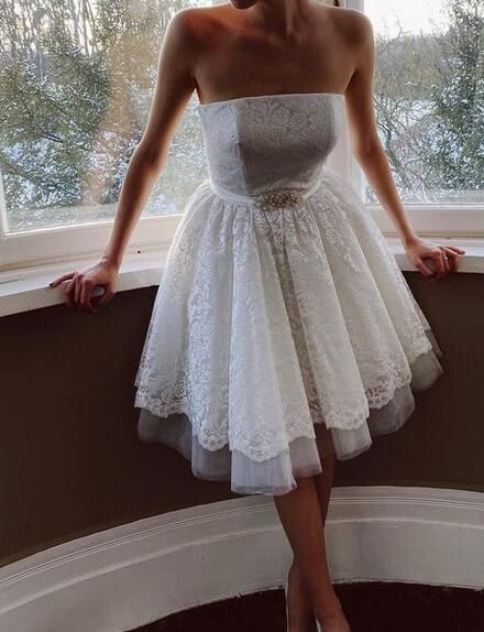 Short Wedding Dress, Wedding Receiption Dress, Bridal Gown ,Dresses For Brides