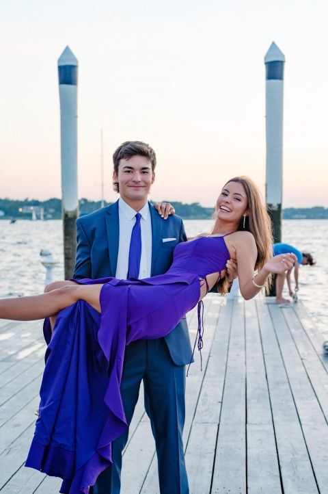 Purple Long Prom Dress, Formal Dress Graduation Dresses - Fashionpara