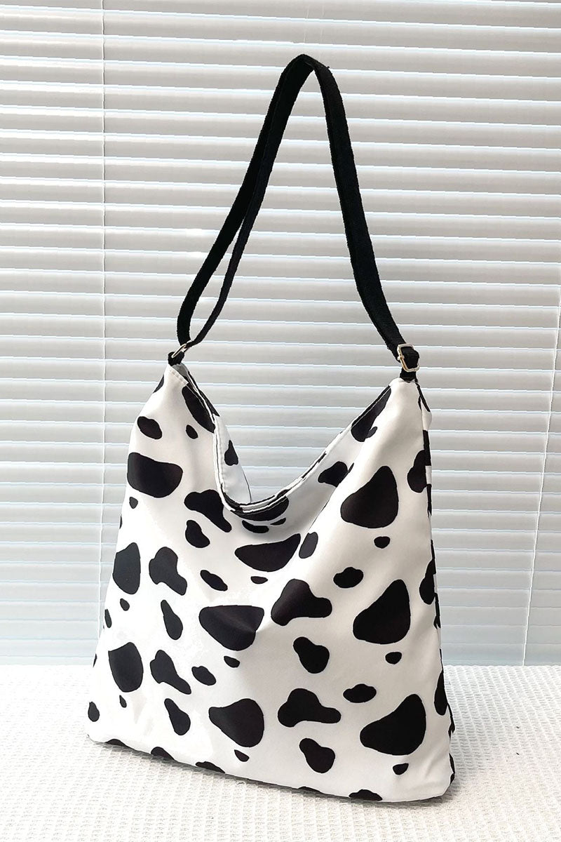 Cow Print Crossbody Bag - Fashionpara