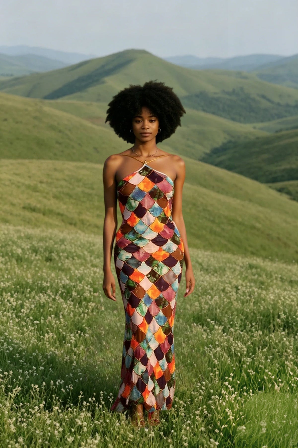 Off-Shoulder Maxi Dress