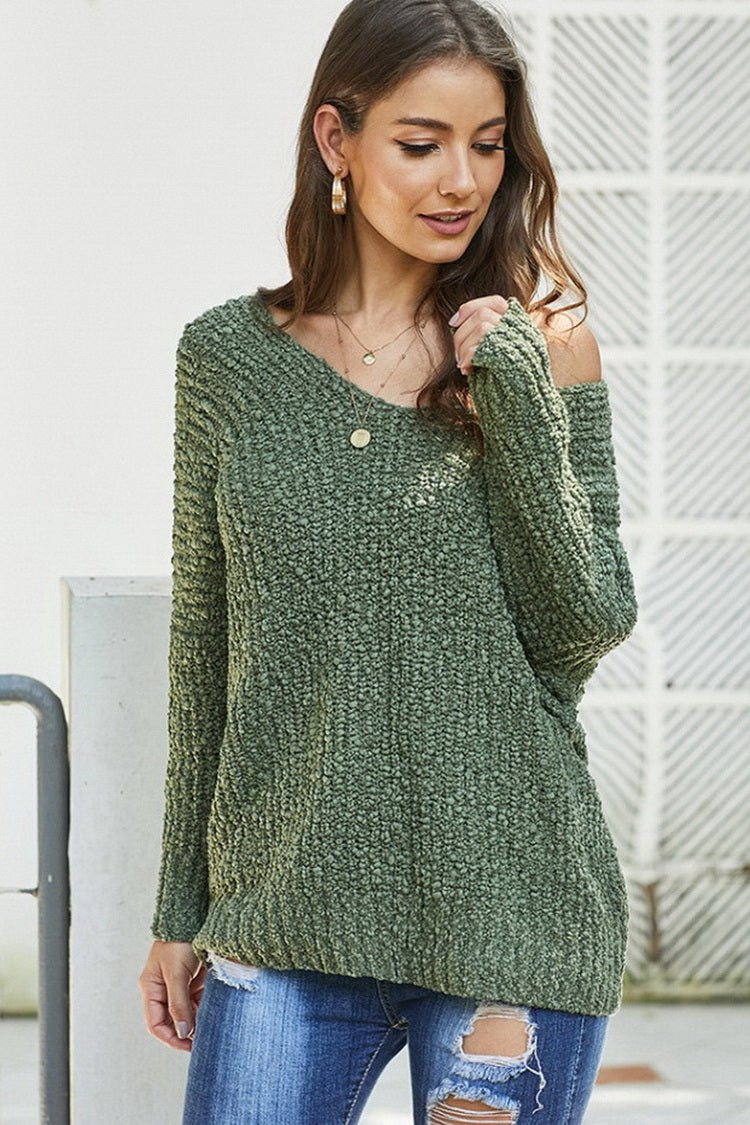 Rib Knit Sweater for Elegant Comfort and Timeless Style