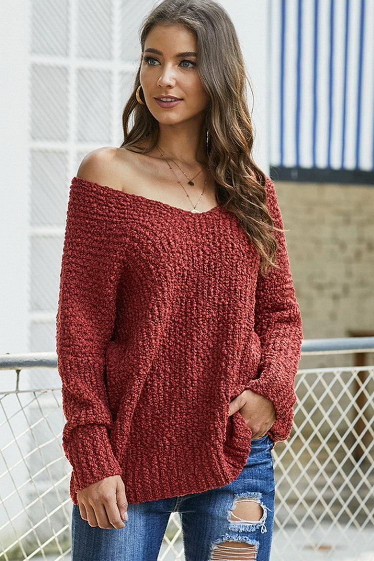 Rib Knit Sweater for Elegant Comfort and Timeless Style