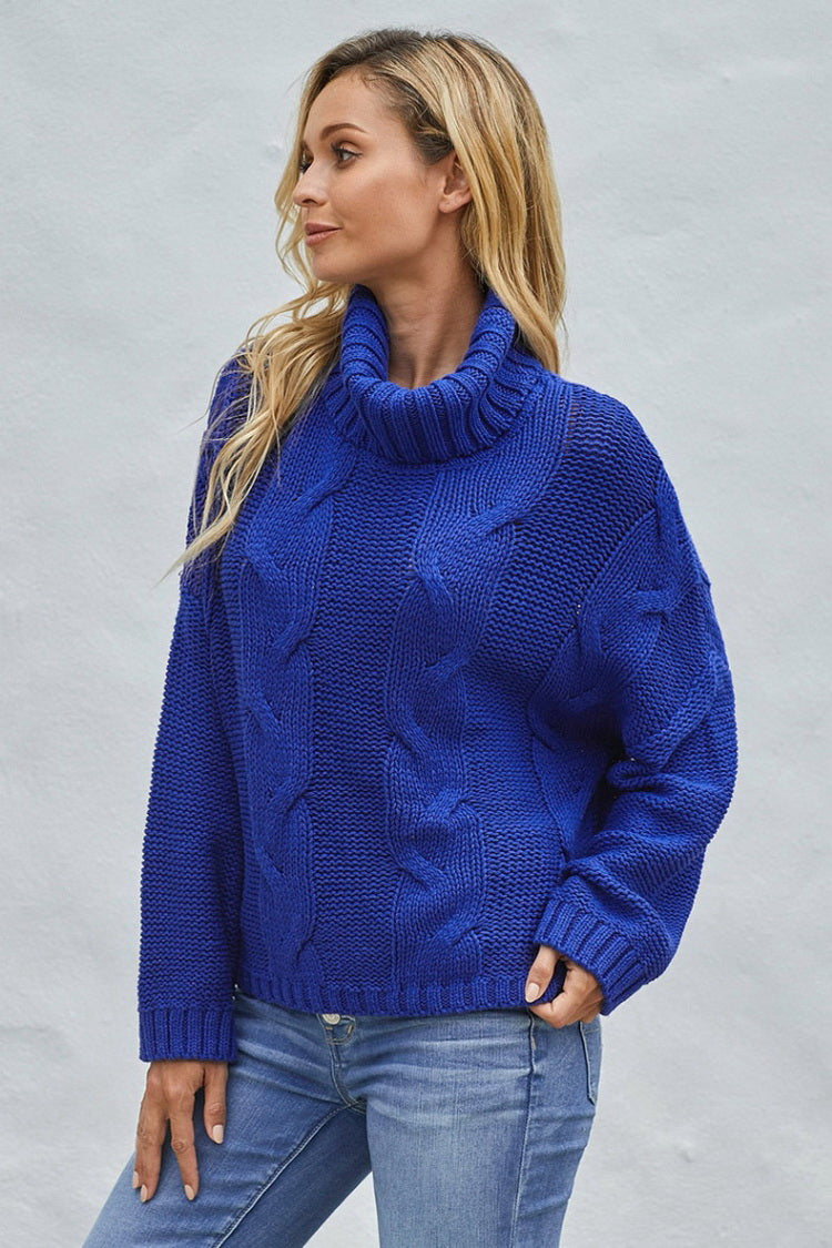 RadyRin Classic Highneck Sweater for Effortless Style