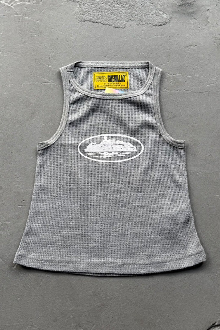 High Street Casual Sleeveless Tank Top