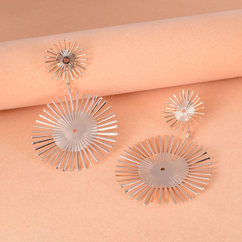 Irregular Sunflower Earrings