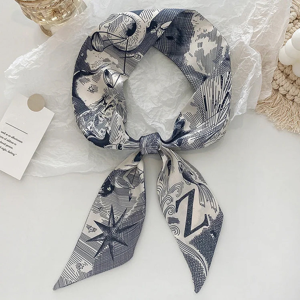 Twenty-six Letters Vintage Headband