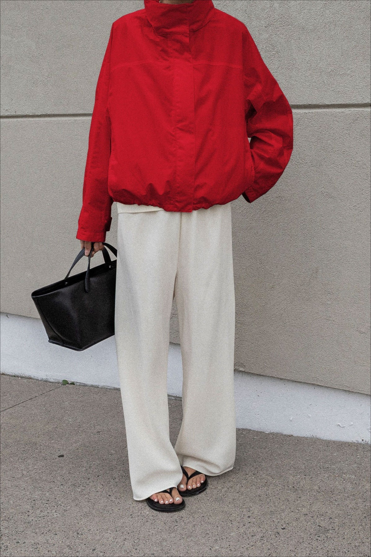 Stand Collar Windbreaker Jacket