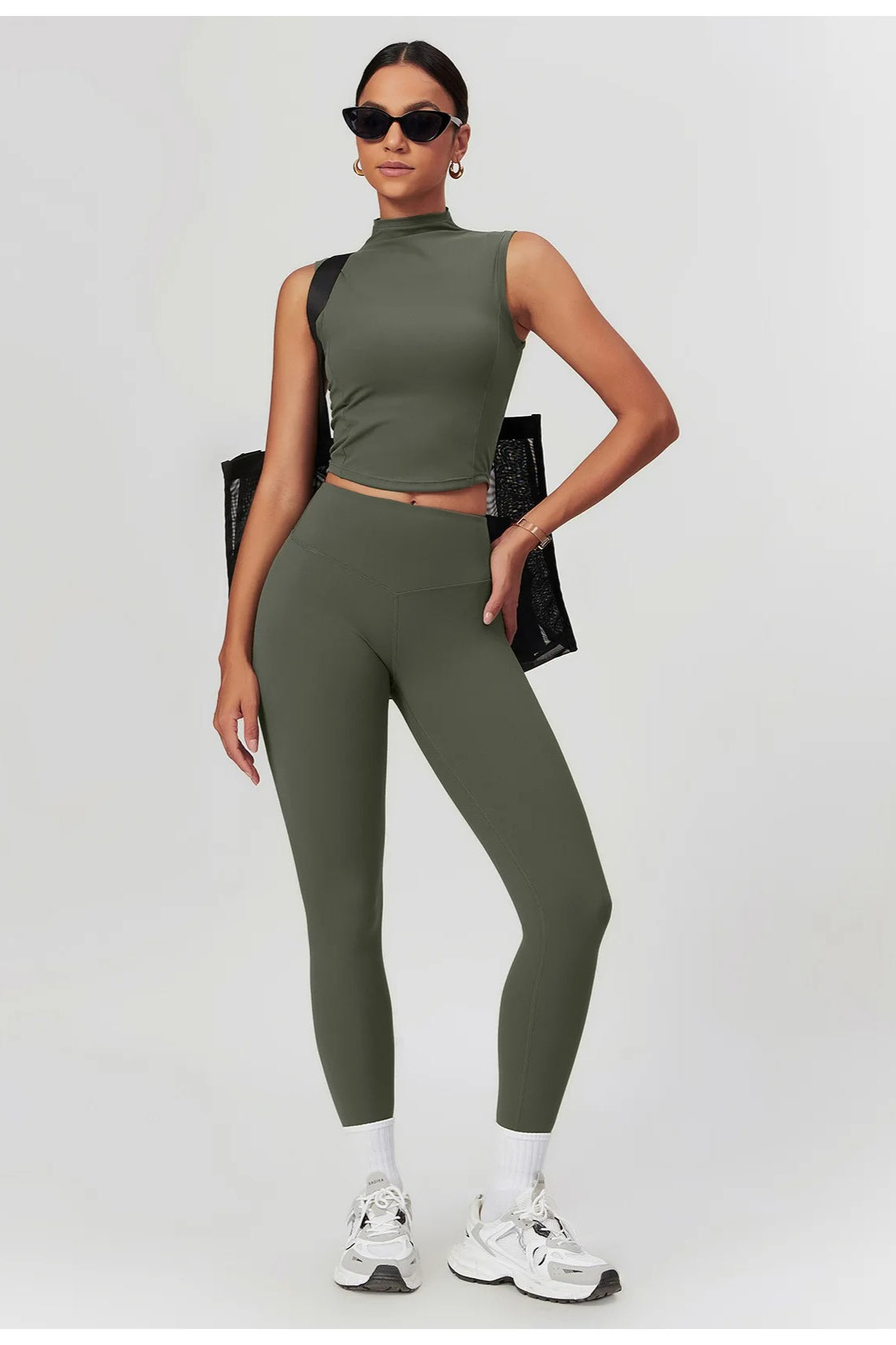 Yoga Fitness Tank Crop Top - Fashionpara