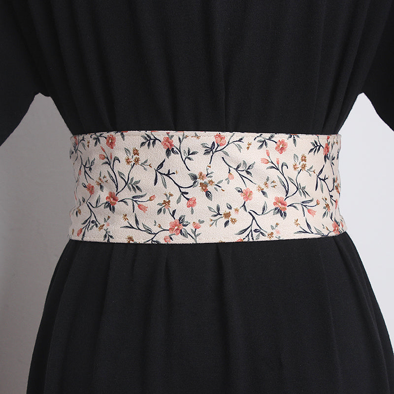 Simple Blossom Printed Belt