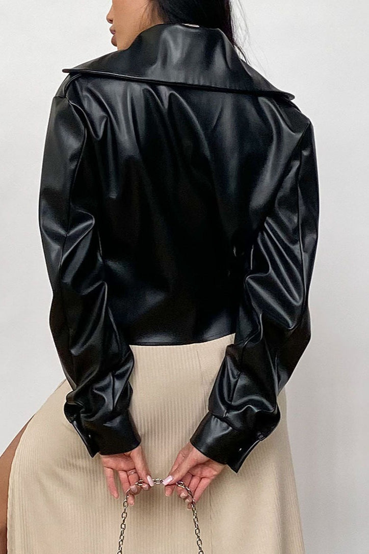 Vintage Moto Leather Jacket