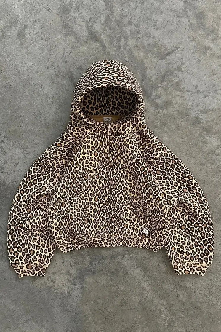 Camouflage Zip Up Hoodie