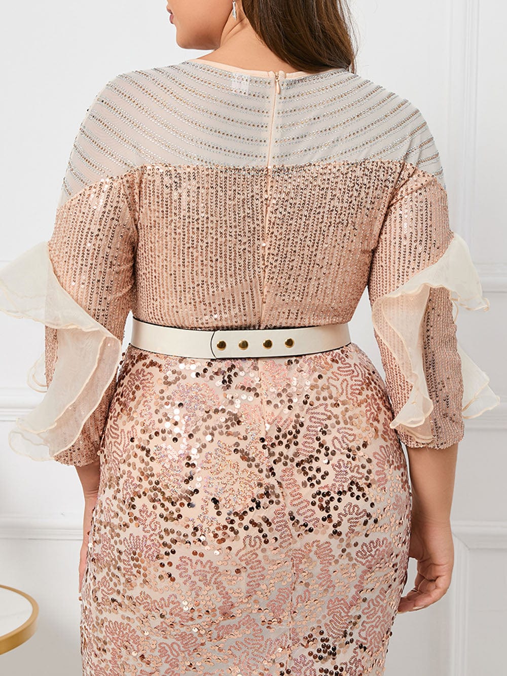 Sequin Maxi Dress - Fashionpara