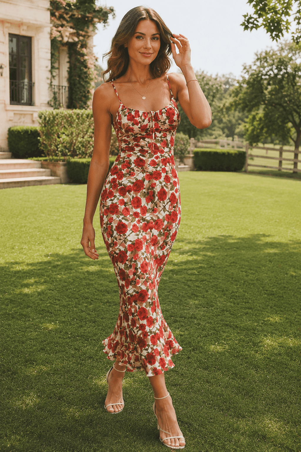 Floral Midi Dress