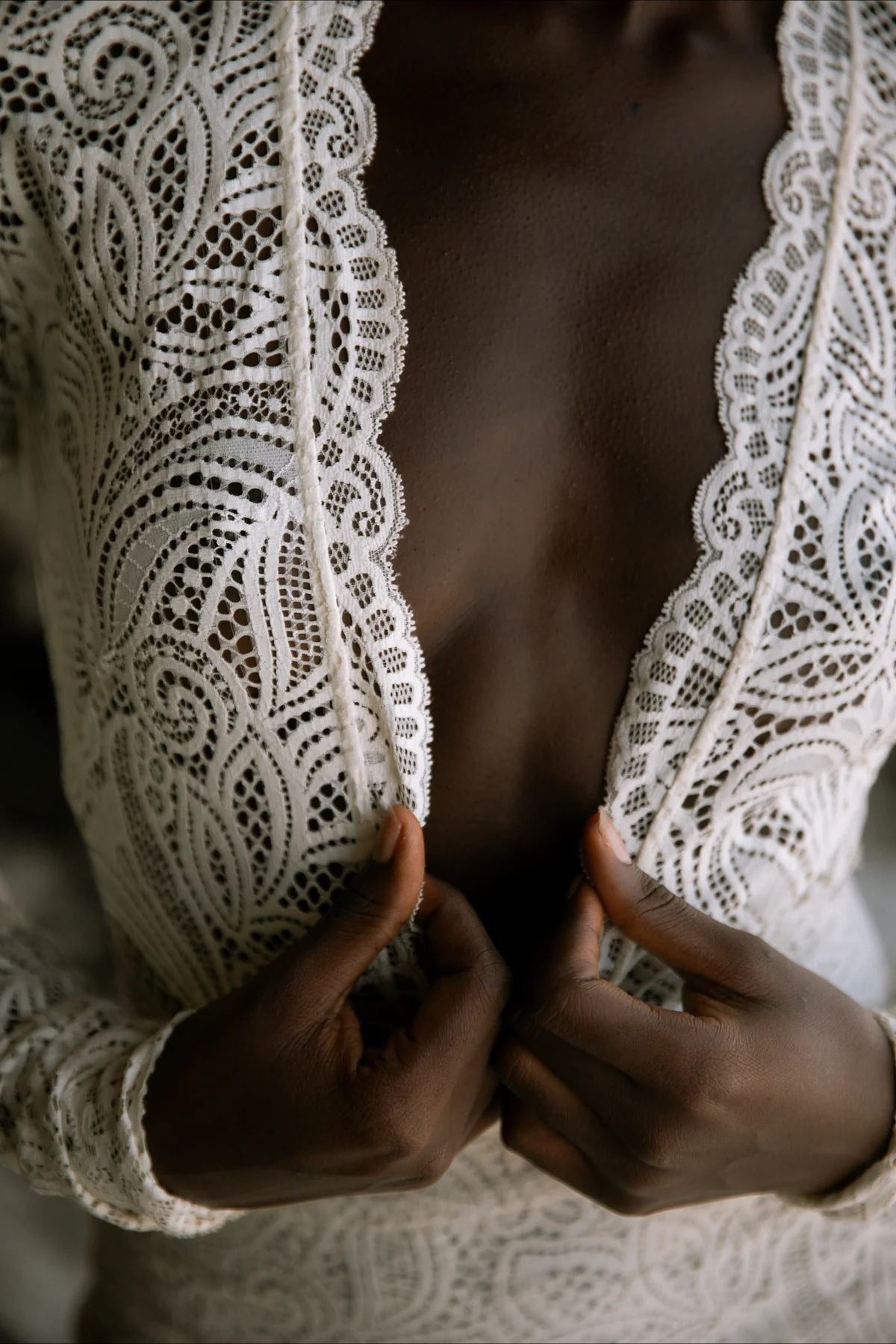 Sexy Lace Cutout Bodycon Maxi Dress