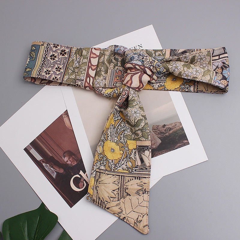 Simple Blossom Printed Belt