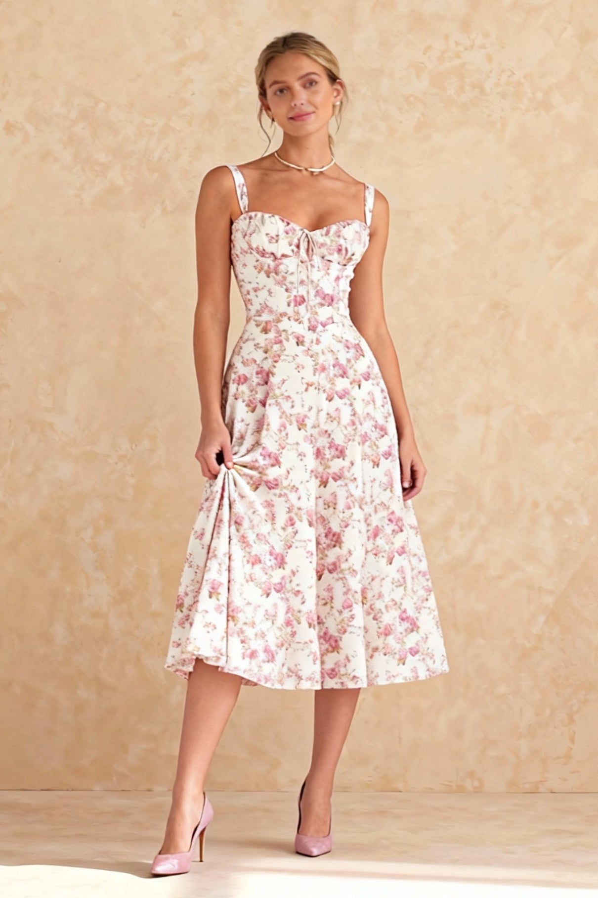 Romantic Floral Dress